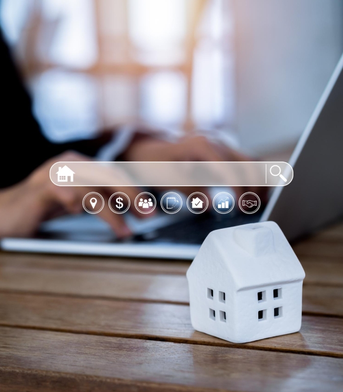 Navigation sur le site de vente immobilière BE IMMO pour rechercher un bien à Bruges