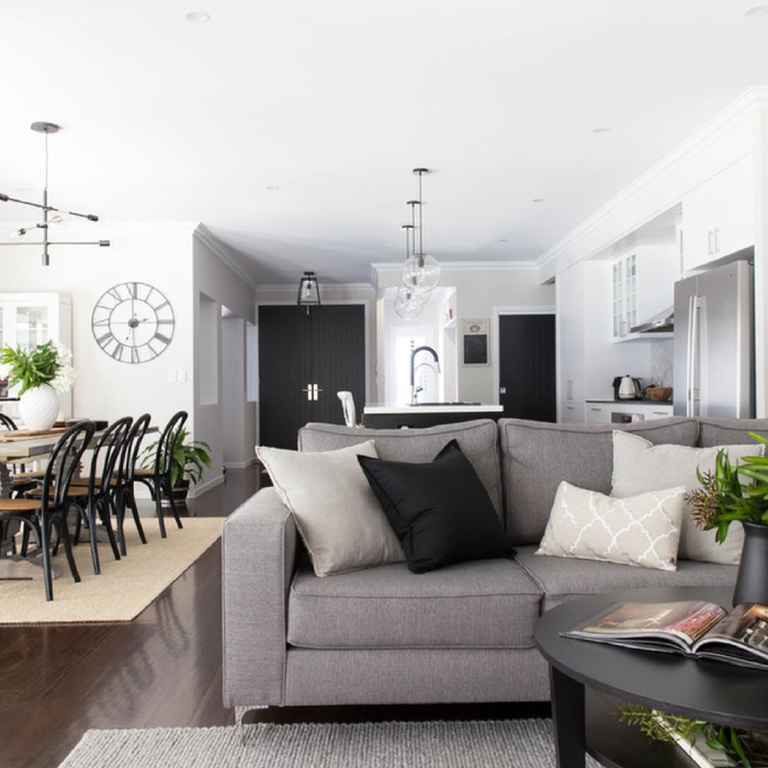 Intérieur moderne d’un appartement à vendre à Bruges proposé par BE IMMO